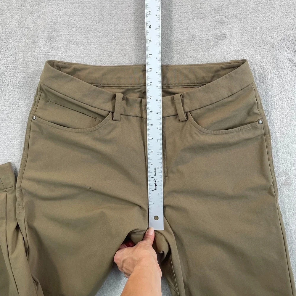Lululemon ABC Classic Pants Men 30x31 Artifact Warpstreme Stretch Wicking Casual